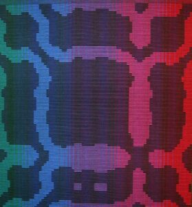 Rosalie Neilson – Rep Weave, Block Design, Kumihimo